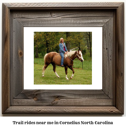 trail rides near me in Cornelius, North Carolina